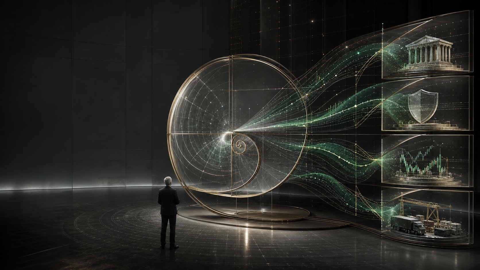 Fibonacci quantitative risk laboratory mapping banking signals